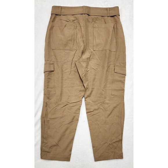 Banana Republic Khaki Stretch Cargo Pants 14 - Picture 3 of 7